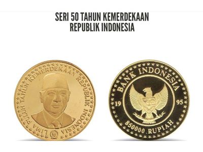 Buat yang Penasaran, Nih Deretan Uang Logam Berbahan Emas