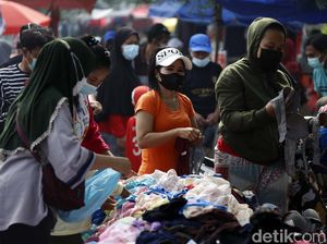 Jakarta Keluar dari Zona Merah, PKL BKT Kembali Bergeliat