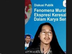 Pembuat Mural Mengaku Takut UU ITE, Akhirnya Pilih Gambar Tembok
