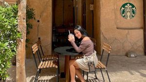 Mewah! Begini Gaya Rachel Vennya saat Ngopi di Dubai