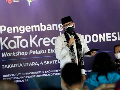 Momen Sandiaga Hadiri Workshop KaTa Kreatif
