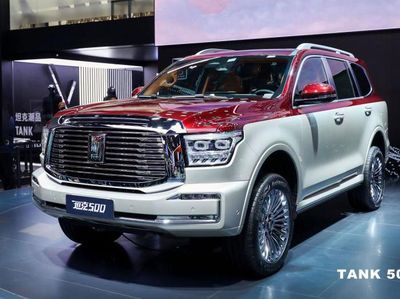 Potret Tank 500, SUV Tiongkok buat Lawan Toyota Land Cruiser Prado