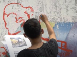 Eks Walkot FX Rudy Dirikan Kampung Mural di Solo, Begini Wujudnya