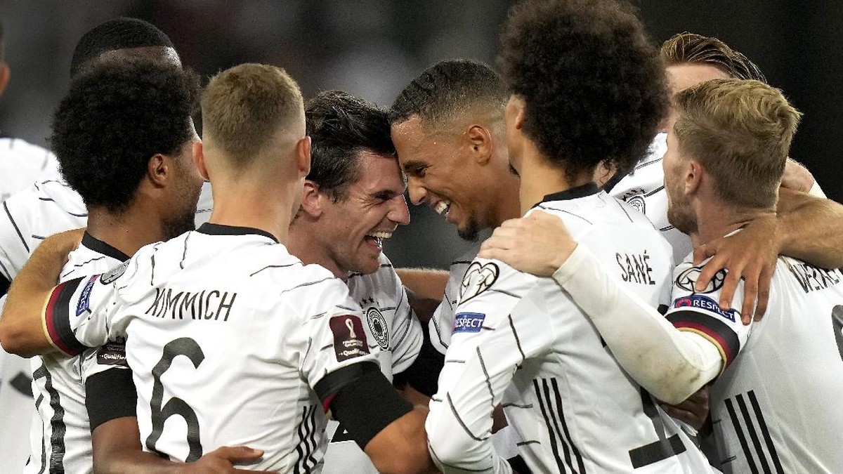 Timnas Jerman impresif dengan menggilas lawan-lawannya belakangan ini. (Foto: AP/Matthias Schrader)