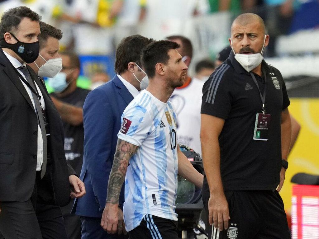 Messi Geram Usai Brasil Vs Argentina Dihentikan Otoritas Kesehatan