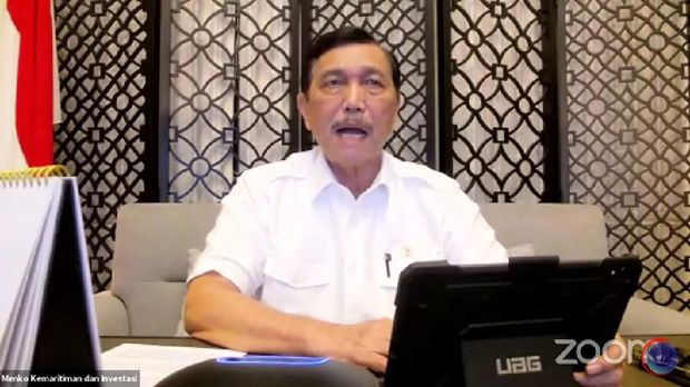 Menko Kemaritiman dan Investasi (Marves) Luhut B Pandjaitan (YouTube Kemenko Marves)