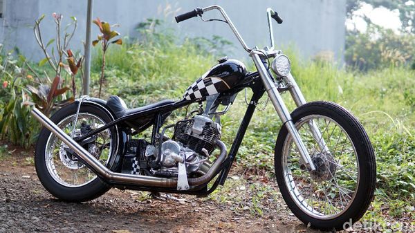 Yamaha Scorpio Ternyata Cocok Dibuat Jadi Chopper, Lihat Aja Nih!