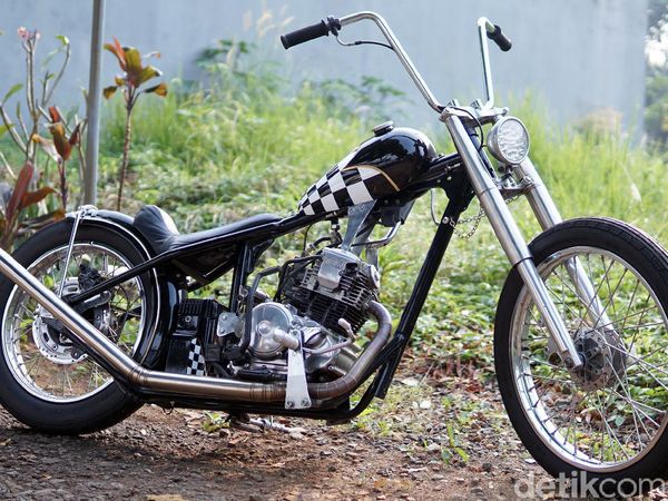 Yamaha Scorpio Ternyata Cocok Dibuat Jadi Chopper, Lihat Aja Nih!