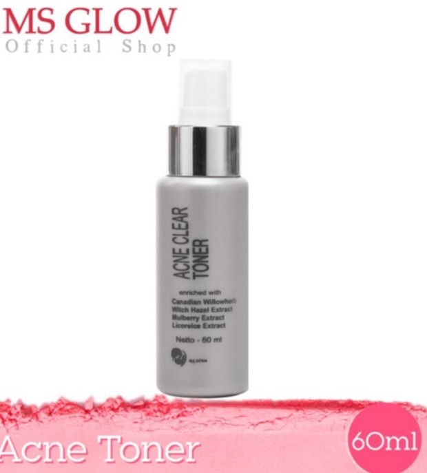 MS Glow Acne Toner/shopee.co.id/msglowofficialshop MS Glow Acne Toner