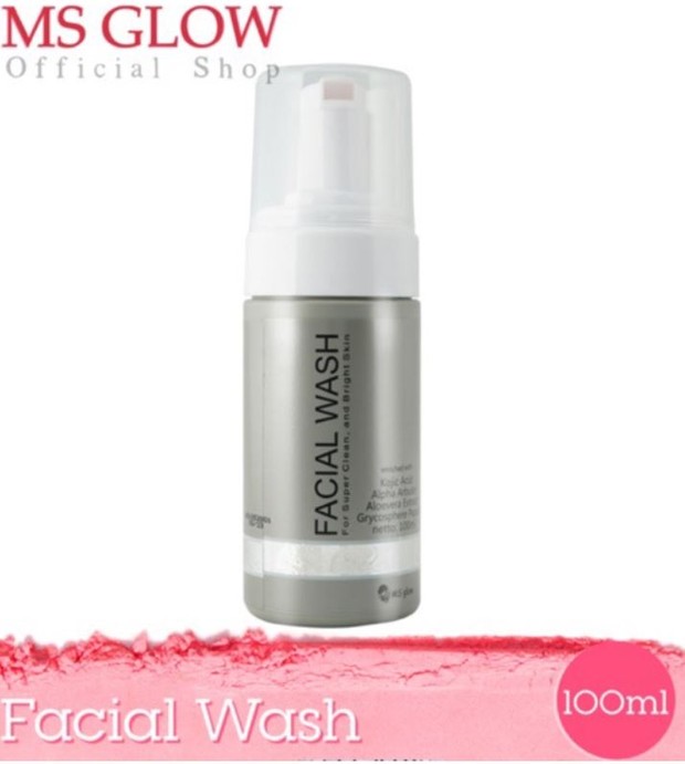 MS Glow Facial Wash/shopee.co.id/msglowofficialshop MS Glow Facial Wash