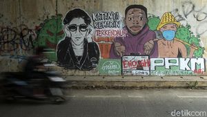 Mural Pelan Pelan Kita Mati Curi Perhatian di Bogor
