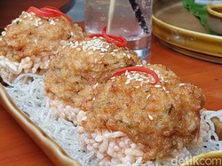 Kriuk Gurih Rengginang Lasem yang Tampil Kekinian dengan Saus Otak-otak Tuna