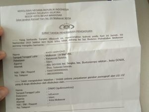 Diduga Bikin Konten Pornografi, Selebgram di Makassar Dipolisikan