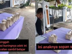 5 Bocah Ini Sekolah sambil Jualan Makanan untuk Hidupi Keluarga