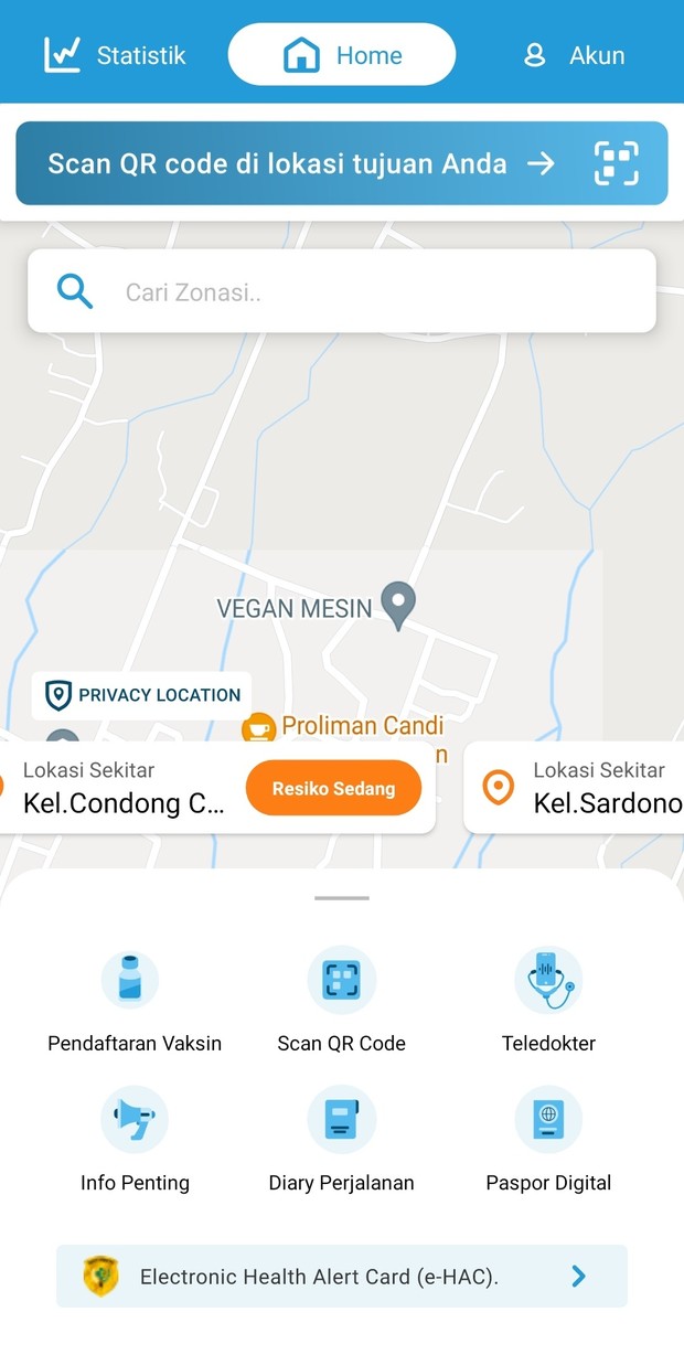 Cara mendaftar vaksin covid-19 lewat aplikasi PeduliLindungi/Dokumentasi Beautynesia/Anindya Milagsita Catatan yang harus diperhatikan saat mendaftar vaksin lewat PeduliLindungi.