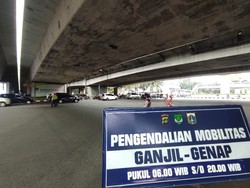 Ganjil Genap Jl Rasuna Said Jaksel, Sejumlah Mobil Kena Tilang Pagi Ini