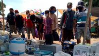 Geliat Pasar Terbesar di Klaten saat PPKM Level 3
