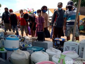 Geliat Pasar Terbesar di Klaten saat PPKM Level 3