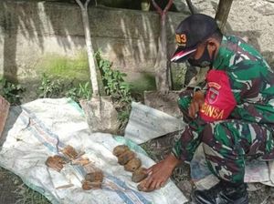 Warga di Sulsel Temukan Granat-Peluru Ketika Gali Lubang untuk Septic Tank