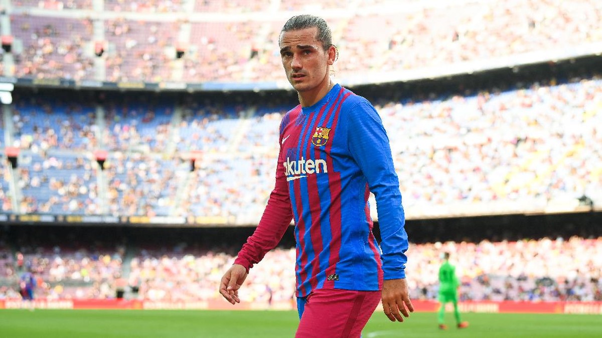 Presiden Barcelona Joan Laporta mengatakan, Antoine Griezmann, memang bukan pemain yang dibutuhkan klub. (Foto: Getty Images/David Ramos)