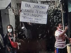 Peternak hingga Mahasiswa Ditangkap saat Bentang Poster untuk Jokowi