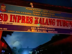 Kebakaran di SD Inpres Makassar, Ruang Kepsek-3 Kelas Ludes