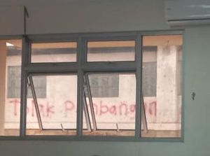 Gedung SMAN 2 Tangsel Jadi Sasaran Vandalisme