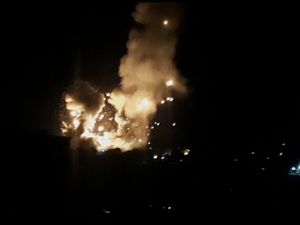 Balas Serangan Balon Api, Jet Tempur Israel Gempur Gaza Balas Serangan Balon Api, Jet Tempur Israel Gempur Gaza