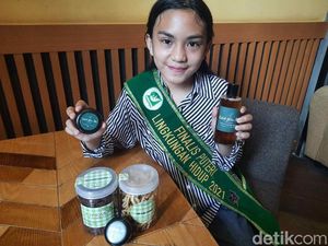 Pelajar SMP di Surabaya Racik Daun Katuk Jadi Skincare Wajah dan Kulit