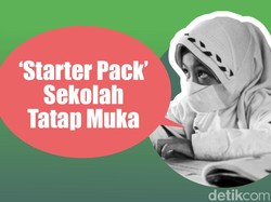 Starter Pack Sekolah Tatap Muka, Pelindung Si Kecil dari Corona