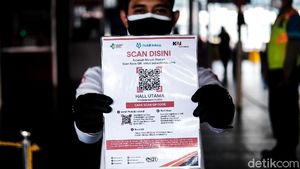 Uji Coba Aplikasi PeduliLindungi untuk Penumpang KRL