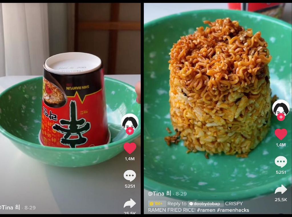 Viral Netizen Korea Bikin Nasi Goreng Campur Mie, Netizen Indonesia: Namanya Mawut