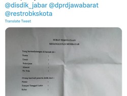 Heboh Surat Minta Sumbangan ke Ortu di SMAN Bekasi