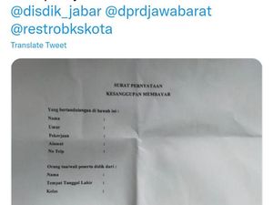 Heboh Surat Minta Sumbangan ke Ortu di SMAN Bekasi Heboh Surat Minta Sumbangan ke Ortu di SMAN Bekasi