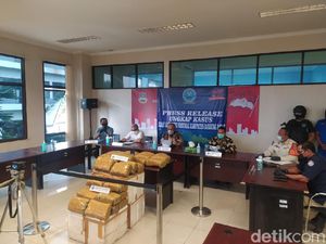 BNN Gagalkan Peredaran 67 Kg Ganja di Bandung Barat