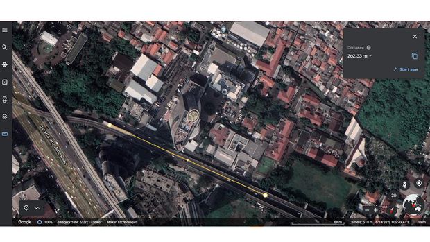 cara Mengukur Jarak dengan Google Earth