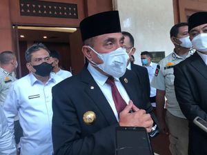 Gubsu Edy soal Madina Jadi Zona PPKM Level 4: Salah Data Itu