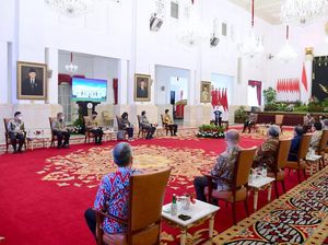 Jokowi Rapat Bareng Asosiasi Ekonomi-Bisnis Bahas Ibu Kota Baru-Covid Jokowi Rapat Bareng Asosiasi Ekonomi-Bisnis Bahas Ibu Kota Baru-Covid