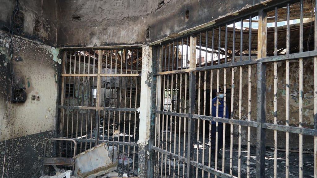 Penampakan Lapas Tangerang Usai Kebakaran Tewaskan 41 Napi Penampakan Lapas Tangerang Usai Kebakaran Tewaskan 41 Napi