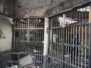 Penampakan Lapas Tangerang Usai Kebakaran Tewaskan 41 Napi