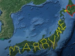 Bucin Tingkat Tinggi, Lamar Pacar Pakai Google Earth