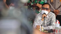 Mahfud MD Tinjau Lapas Tangerang yang Terbakar
