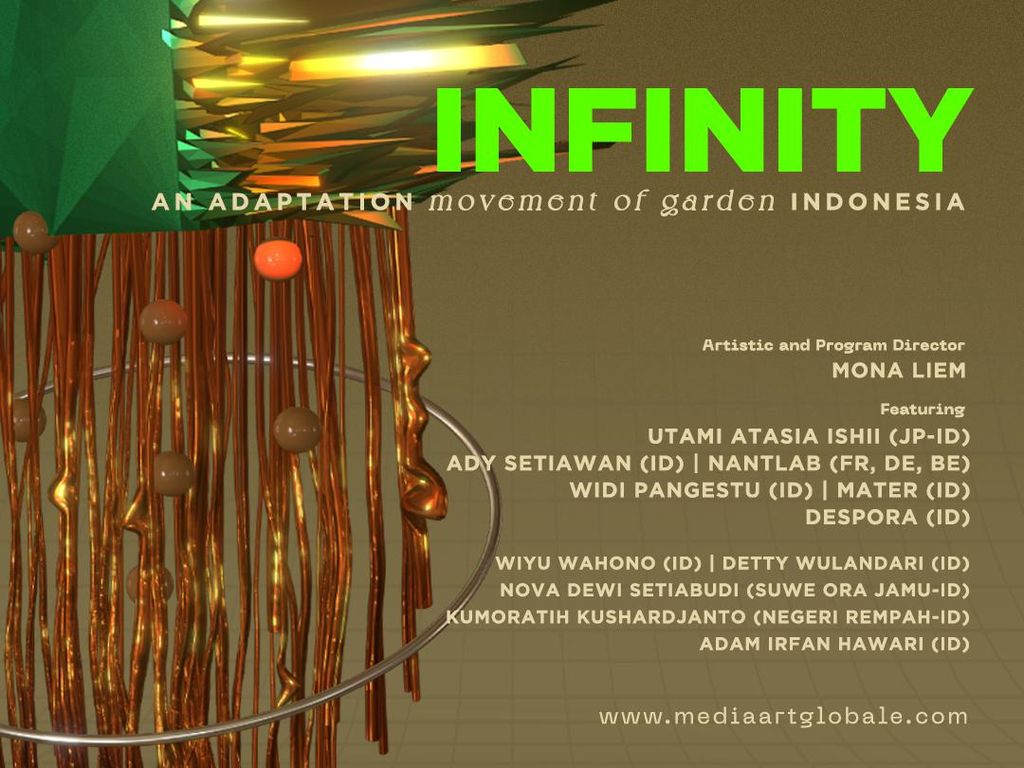 Usung Infinity, Media Art Globale 2021 Gandeng 6 Seniman