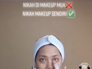 Viral Kisah Pengantin Irit, Makeup Sendiri, Hasilnya Bikin Terkejut Viral Kisah Pengantin Irit, Makeup Sendiri, Hasilnya Bikin Terkejut