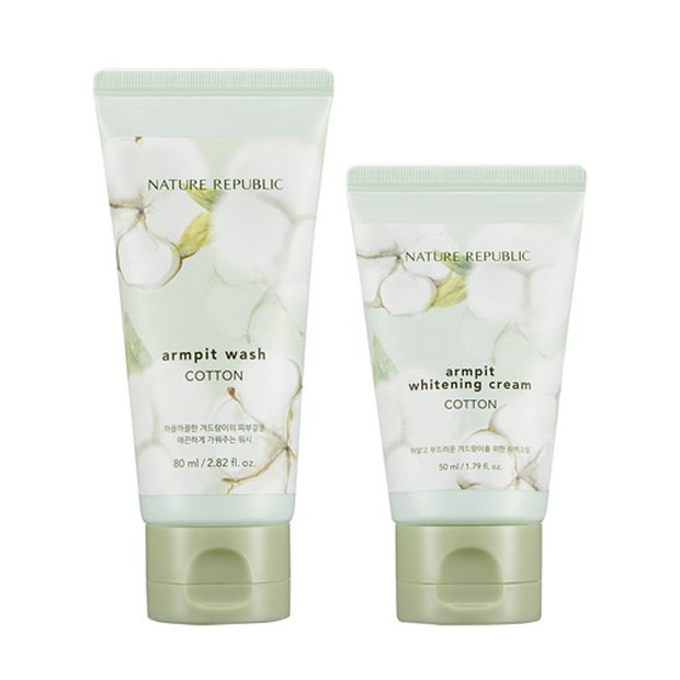 Nature Republic Cotton Armpit Kit / foto : shopee.co.id/atskoreanbeauty