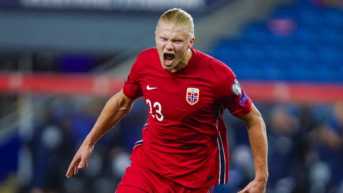 Erling Haaland terus pamer kertajaman (Foto: AP/Hakon Mosvold Larsen)