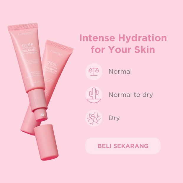 Pelembap Elshe Skin terdiri dari 2 varian
