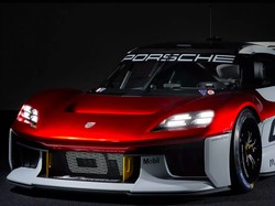 Monster! Porsche Pamer Mobil Balap Listrik dengan 1.000 Tenaga Kuda