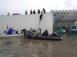 Penampakan Banjir Parah di RS Meksiko, Belasan Pasien Meninggal
