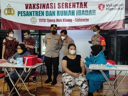 1.000 Santri dan Umat Konghucu Jadi Sasaran Vaksinasi COVID-19